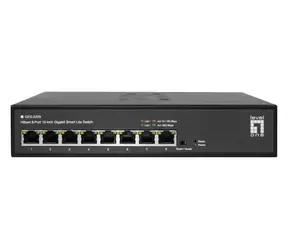 LevelOne GES-2208 / Przełącznik / 8x Gigabit Ethernet / Zarządzany / Szafa 10" / VLAN