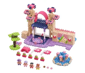 MARIOINEX Mini Waffle Princess Zestaw do budowania / 280 elementów / od 6 lat