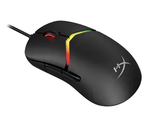 HyperX Pulsefire Saga czarna / Mysz gamingowa / Optyczna / 26000 DPI / Przewodowa USB-A / 6 przycisków