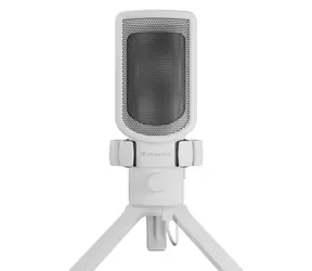 Genesis Radium 250 biały / Mikrofon strumieniowy / USB typu C / Podświetlenie RGB