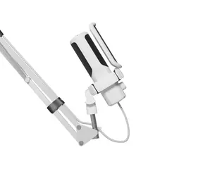 Genesis Radium 251 biały / Mikrofon strumieniowy / USB-C / pojemnościowy / RGB / statyw z ramieniem