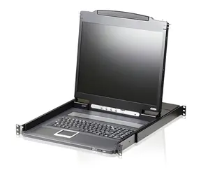 Konsola Aten Slideaway 19" LED / konsola KVM / szafa 19" / klawiatura i touchpad / PS/2+USB