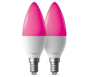 TP-LINK Tapo L430C 4 szt. / Inteligentna żarówka RGB / E14 / 470 lm / 2500-6500K