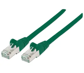 Intellinet zielony / Kabel krosowy / Cat6 S/FTP / LSZH / 3 m / RJ-45