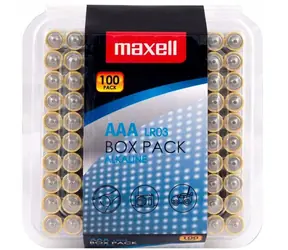 Maxell LR03 AAA / bateria alkaliczna / 1,5 V / 100 szt.