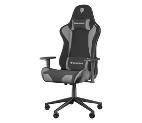 Genesis Nitro 440 G2 czarno-szary / Fotel gamingowy / 160-195 cm / Materiałowy / 120 kg