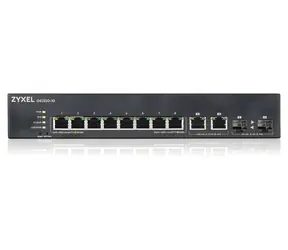 ZyXEL GS2220-10 / Przełącznik / 8- Port GbE / Zarządzany L2 / 2x SFP Uplink / Bez wentylatora