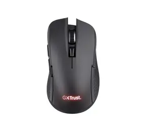 Trust GXT931 czarna / Mysz gamingowa / Laserowa / Przewodowa i bezprzewodowa / 7200 DPI / 6 przycisków