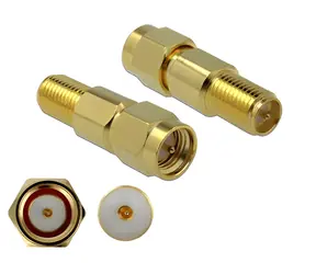 Redukcja DeLock SMA(M) - RP-SMA(F) pozłacana / Redukcja / 3 GHz / 50 Ohm
