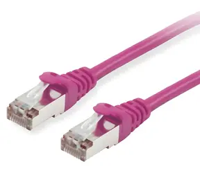 Equip Cat6 S/FTP fioletowy / Kabel krosowy / RJ-45 / 3 m / 250 MHz / LSZH / PoE+