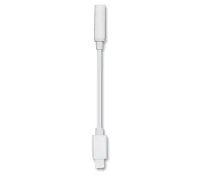 2GO biały / Adapter audio / Lightning do gniazda 3,5 mm / kabel 20 cm
