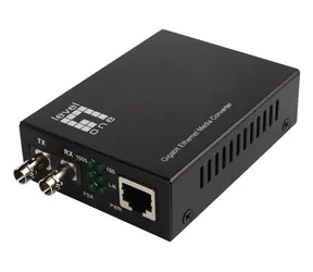 LevelOne GVT-2003 / Konwerter mediów / RJ45 - ST / SM 20 km / 1310 nm / LFP