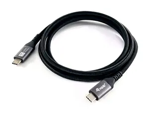 Equip 128380 czarny / kabel USB-C do USB-C4 / USB4 Gen 3x2 / 40 Gb/s / 240 W / 0,5 m