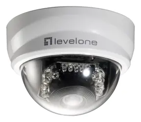 LevelOne FCS-3101 / Kamera IP / Kopułkowa / 2 MP / IR 10 m / PoE / wewnętrzna