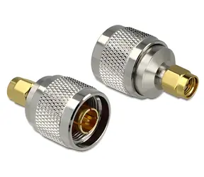 Adapter DeLock SMA - wtyk N męski/wtyk męski / redukcja / mosiężne złocone / styki niklowane