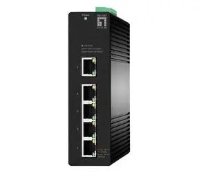 LevelOne IGS-2105 Hilbert / Przełącznik / 5 portów / Gigabit Ethernet / Zarządzalny / Szyna DIN / IP30
