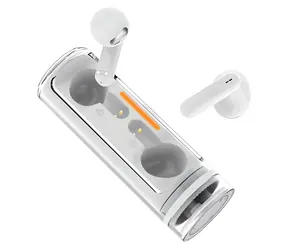2GO Acoustic Twist białe / Słuchawki bezprzewodowe / True Wireless / Bluetooth 5.3 / etui ładujące