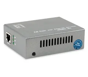LevelOne POS-5002 / rozdzielacz PoE / 2,5 Gigabit / 60 W / wyjście 12/19/24 V