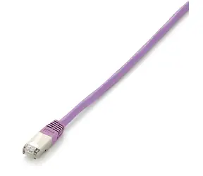 Equip Cat6 S/FTP fioletowy / Kabel krosowy / RJ-45 / 7,5 m / 250 MHz / LSZH