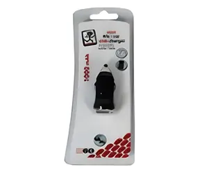 2GO czarny / Ładowarka samochodowa / 1x USB-A / 5 W / 5 V