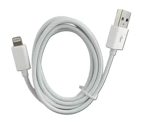 2GO Lightning - USB-A biały / Kabel do transmisji danych i ładowania / 1 m