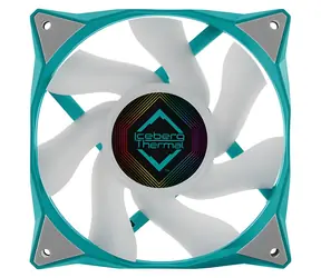 Iceberg Thermal IceGALE ARGB turkusowy / Wentylator / 120 mm / ARGB / PWM / 2200 obr./min