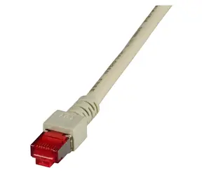EFB CAT6 S/FTP 0,25 m szary / Kabel krosowy / LSZH / RJ45-RJ45 / 250 MHz