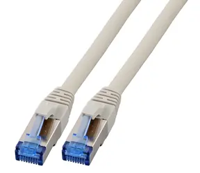 EFB SFTP CAT6a 1,5 m szary / kabel krosowy / RJ45-RJ45 / bezhalogenowy