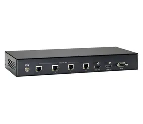 Nadajnik LevelOne HDMI Cat5 AV czarny / nadajnik AV / 4K / 100m / HDCP / 7.1