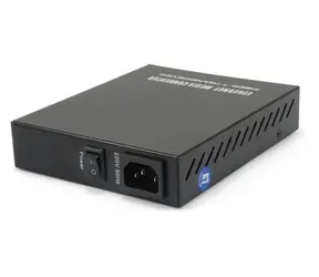 LevelOne GVM-1000 / Konwerter mediów / RJ-45 / SFP / Gigabit Ethernet / Zarządzany / VLAN