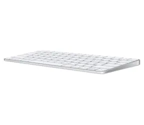 Klawiatura Apple Magic Keyboard z Touch ID, srebrna/biała / Klawiatura / Bluetooth / USB-C / Układ DE