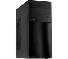 Inter-tech IT-2815 Linear czarny / Obudowa / Midi-Tower / ATX, micro ATX, Mini-ITX / bez zasilacza