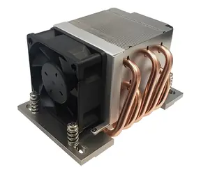 Inter-tech A-54 / Aktywne chłodzenie procesora / AMD SP6 / 6 cm / 11000 obr./min