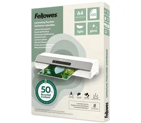 Fellowes A4 80 mic / Folia laminująca / 100 szt. / błyszcząca