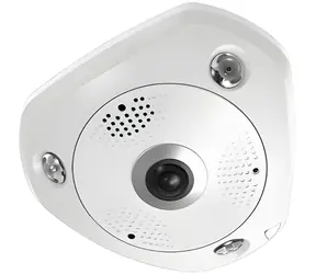 LevelOne FCS-3095 / Kamera IP / Kopułkowa typu rybie oko / 12 MP / H.265 / IR 15 m / PoE / IP67