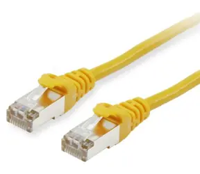 Equip S/FTP Cat.6A 20m żółty / Kabel krosowy / RJ45-RJ45 / LSZH
