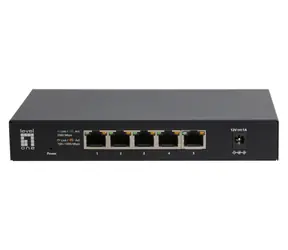 LevelOne GEU-0525 / Przełącznik / 5x 2.5G Ethernet / Niezarządzany / metalowy / bezwentylatorowy