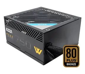 Azza PSAZ-750W / Zasilacz / 750W / Aktywny PFC / Wentylator 120mm / 80 PLUS Bronze
