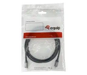 Equip się w czarny kabel USB-C / USB4 Gen2x2 / PD 100W / 20 Gbit/s / 2 m