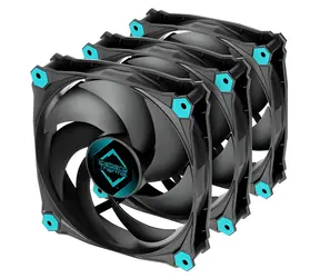 Iceberg Thermal IceGALE Silent czarny / Wentylator / 120 mm / 1100 obr./min / 12,3 dB / 3 szt.