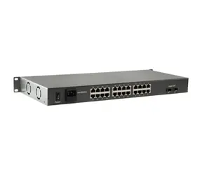 LevelOne FGP-2602W380 / Przełącznik / 24x PoE+ / 2x SFP / 380 W / 19" / Niezarządzany