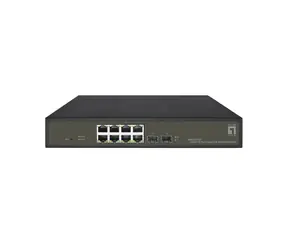 LevelOne Hilbert GES-2110P / Przełącznik / Zarządzany / 8x GE PoE+ / 2x SFP / 130W PoE