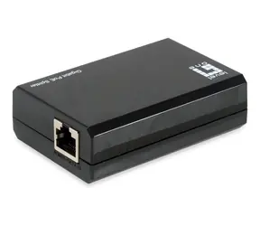 LevelOne POS-5001 / rozdzielacz PoE / RJ45 do USB-C / Gigabit / 50 W