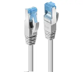 Lindy CAT6A S/FTP 1m szary / Kabel krosowy / RJ45-RJ45 / LSZH