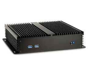 Inter-tech IP-40 czarny / Mini ITX / 2x USB 3.0 / bez zasilacza