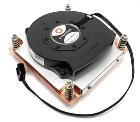 Inter-tech Q-3 / chłodzenie procesora / 1U / LGA1700 / wentylator PWM 8 cm / TDP 125 W
