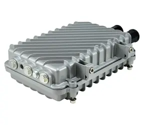 LevelOne POR-1100 / wzmacniacz PoE / 2x FE / IP66 / kaskadowy / IEEE 802.3 AF