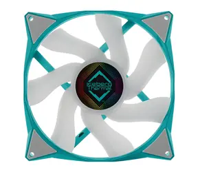 Iceberg Thermal IceGALE ARGB turkusowy / Wentylator / 140 mm / Łożysko kulkowe / 1600 obr./min / 96 CFM / 4-pinowy PWM