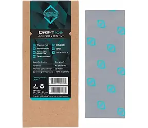 Iceberg Thermal DriftIce 40 x 120 mm - 0,5 mm / Podkładka termoprzewodząca / 13 W/m·K