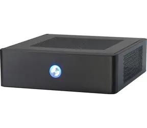 Inter-tech ITX-601 czarny / Mini ITX / zasilacz zewnętrzny 60 W / 2 zatoki 2,5"
